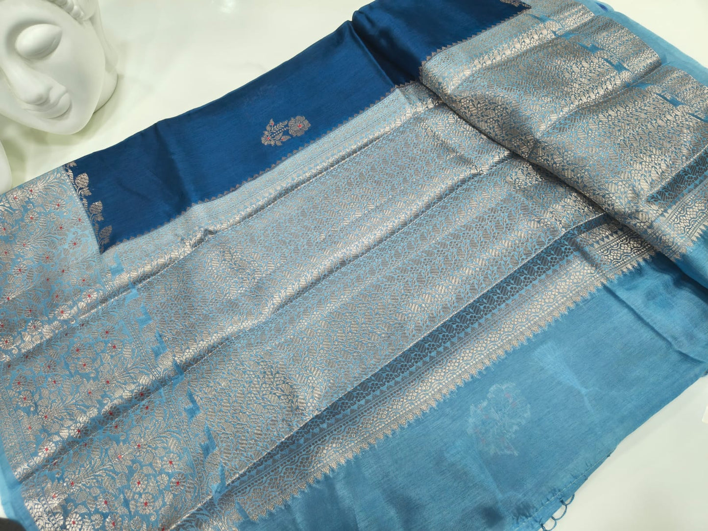 Mango Silk Saree