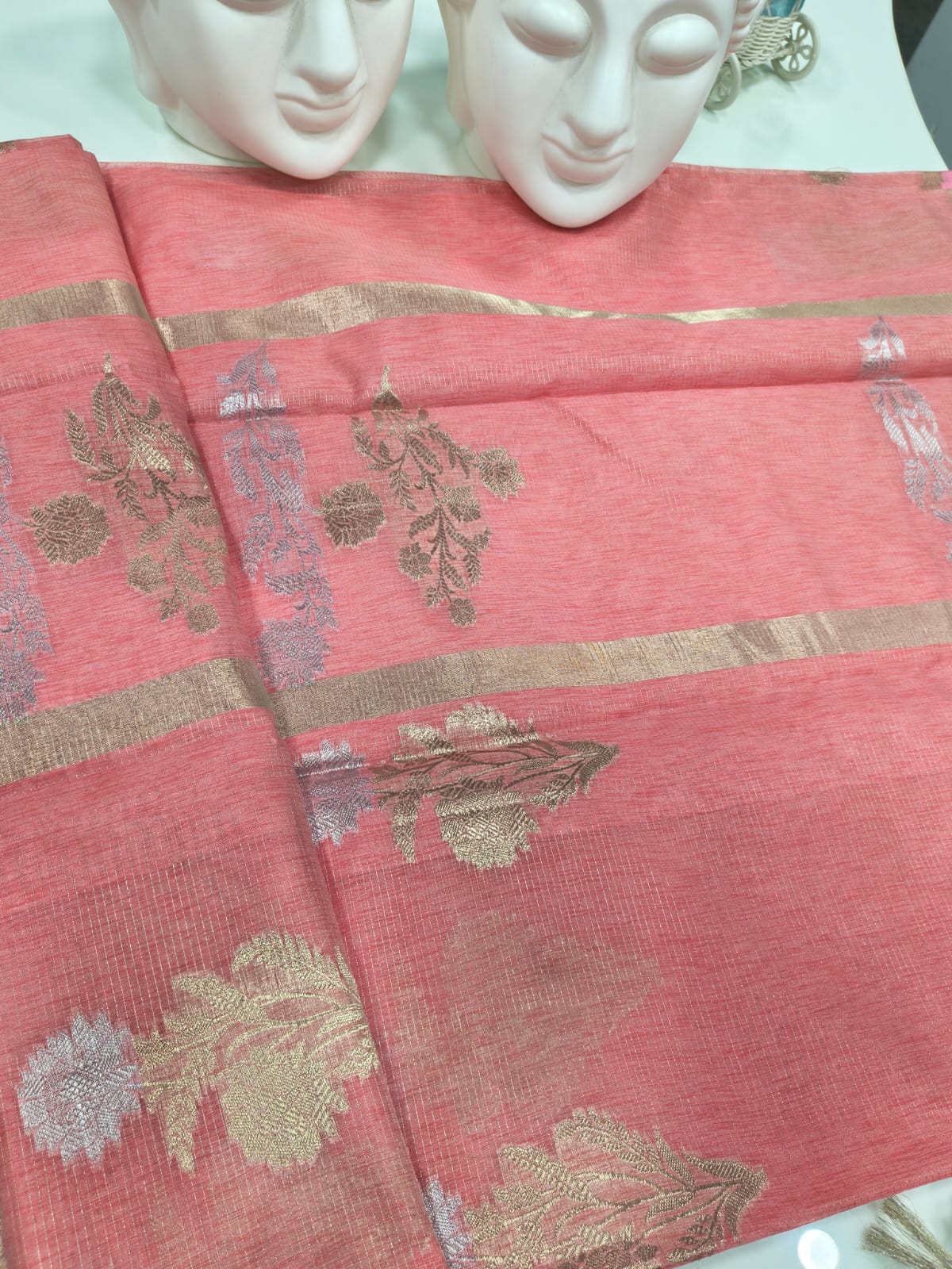 Semi Tussar Saree