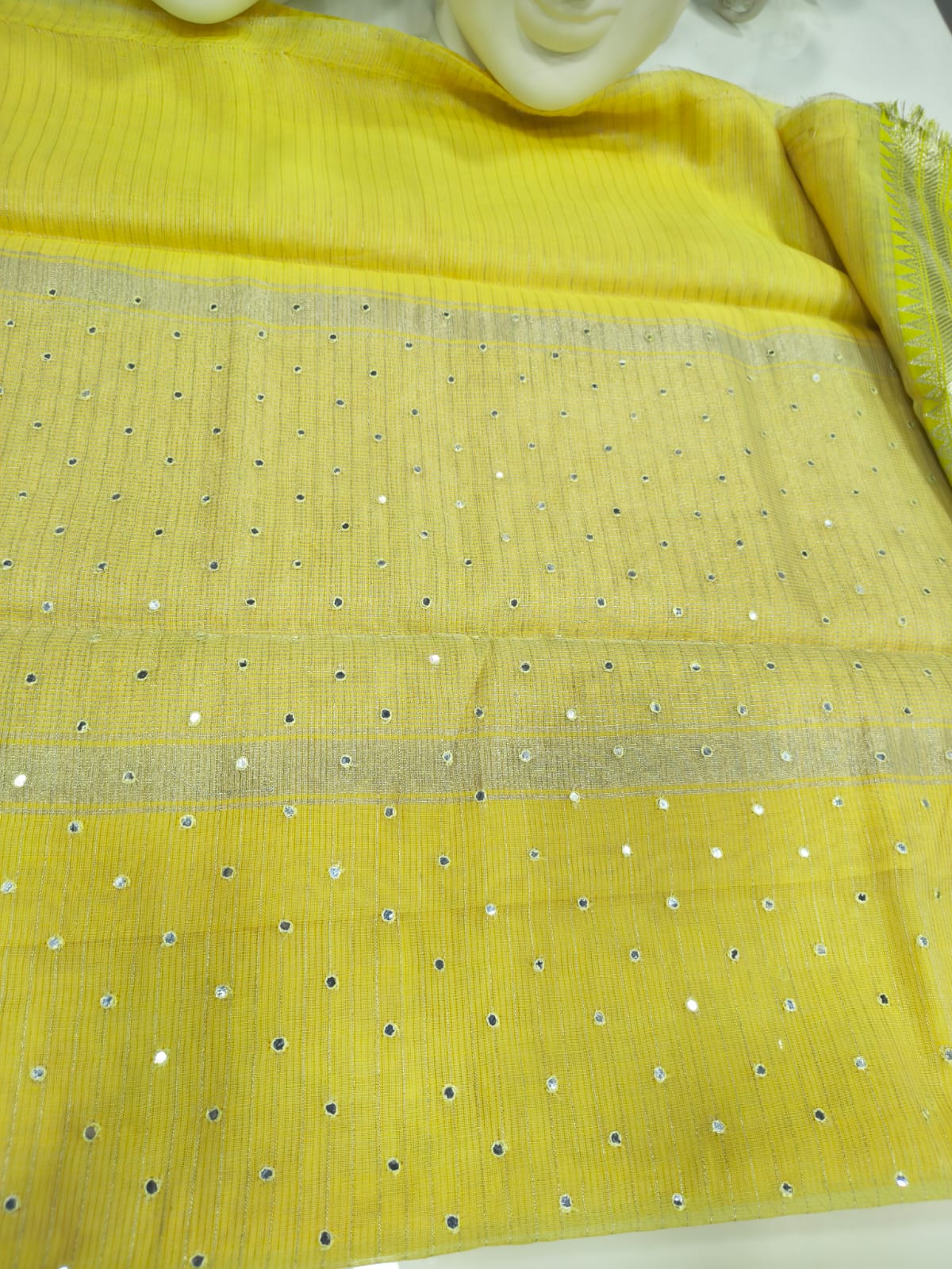 Semi Mangalgiri Saree