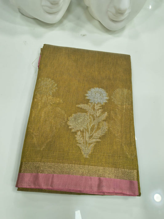 Semi Tussar Saree