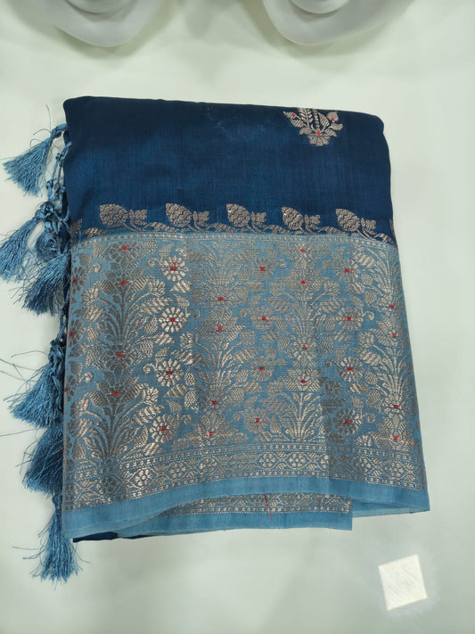 Mango Silk Saree