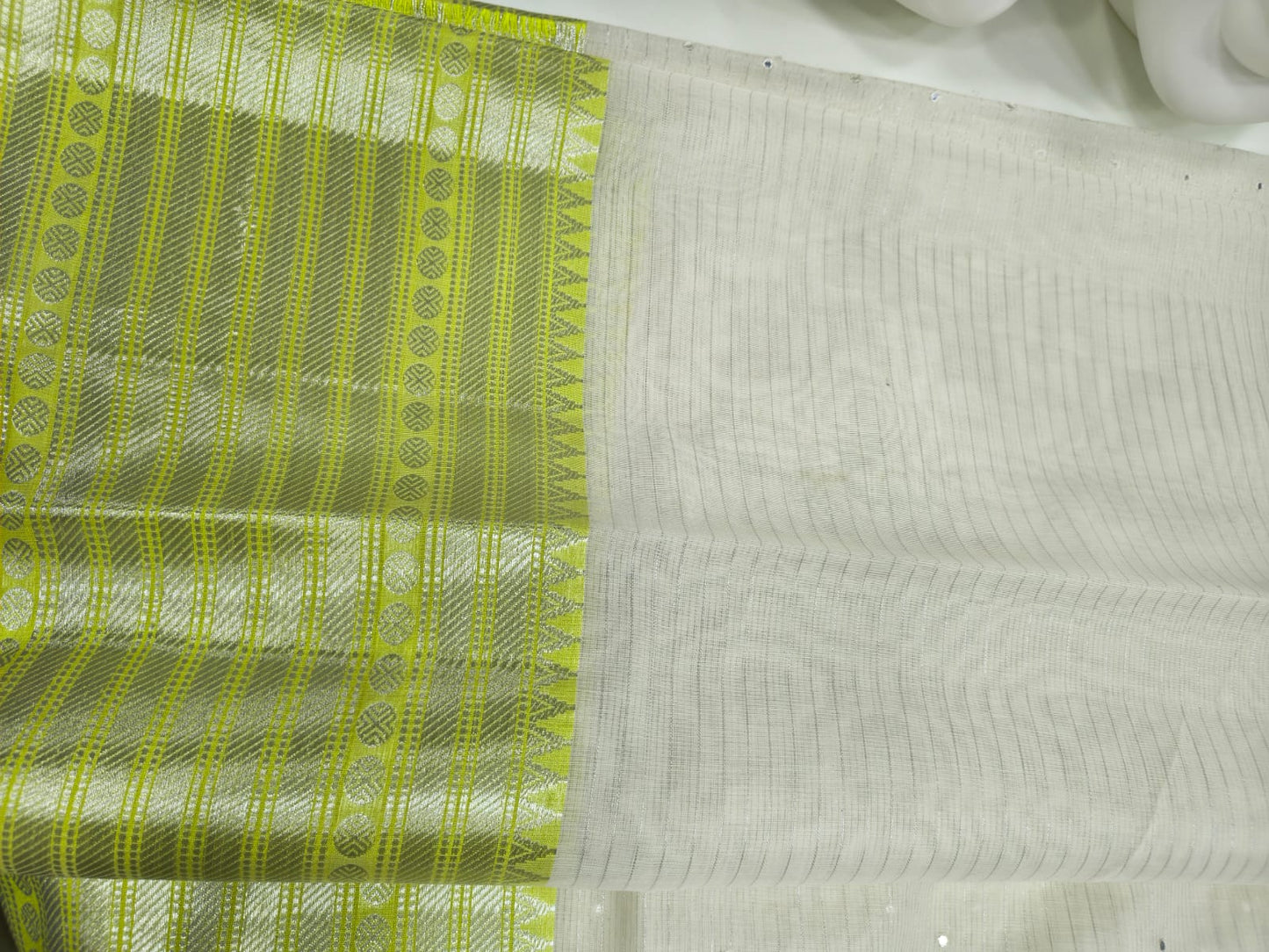 Semi Mangalgiri Saree