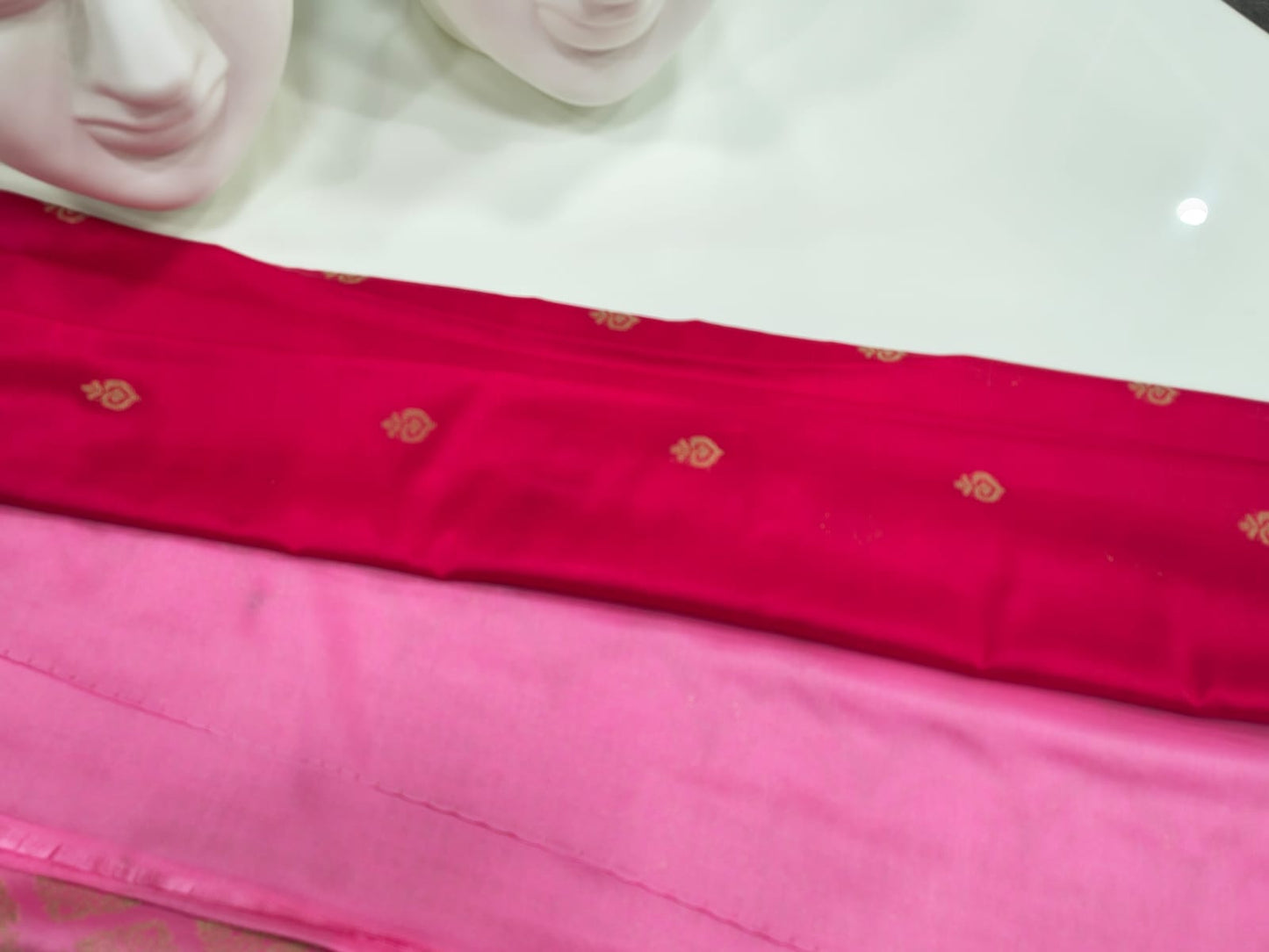Semi Mysore Crepe Saree