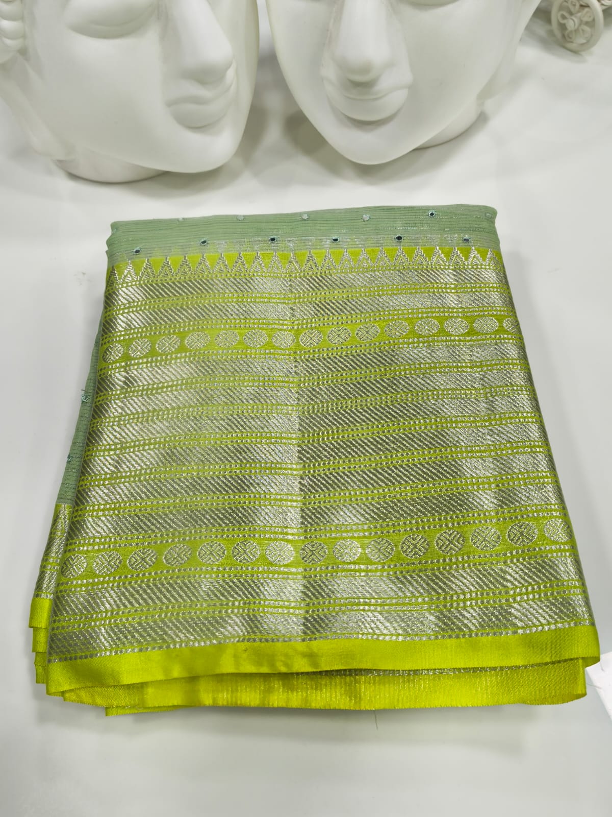 Semi Mangalgiri Saree